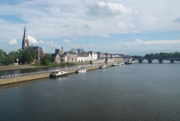 Maastricht – right shore of Maas